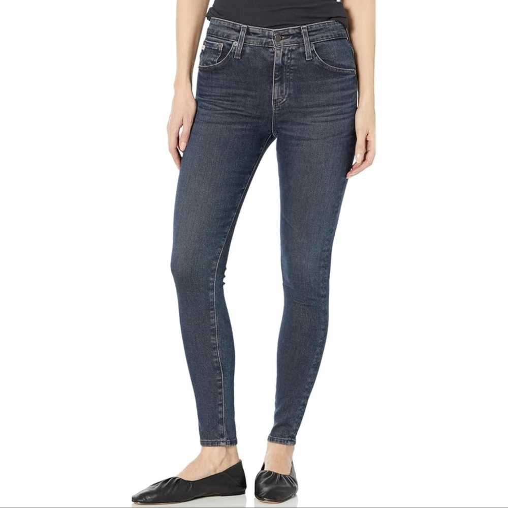AG Adriano Goldschmied The Farrah Skinny High Rise Ankle Denim Jeans